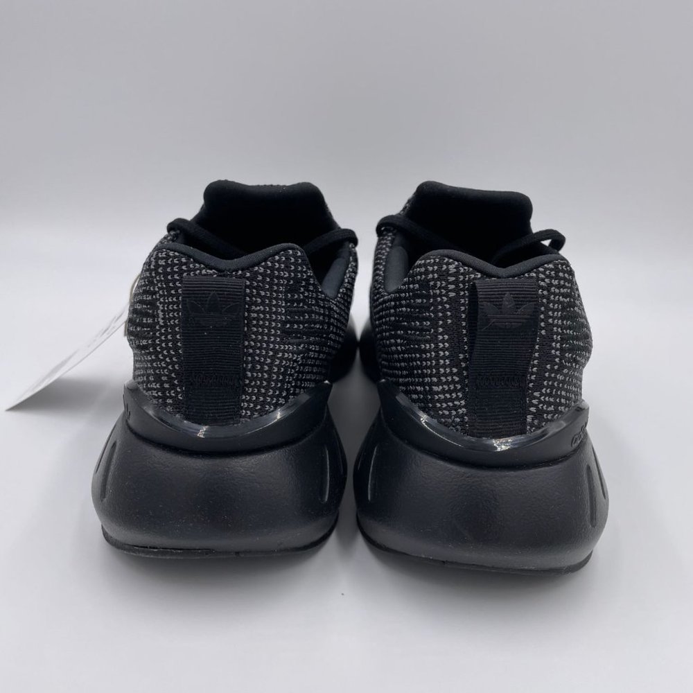 adidas Swift Run 22 Black / Grey Womens Shoes - Picture 4 of 8